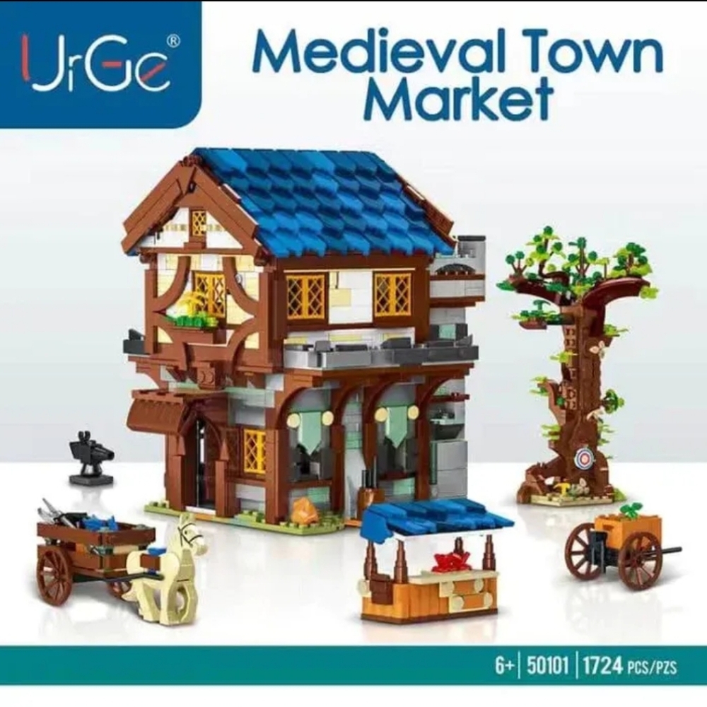 Urge Medieval Town Market Set #50101